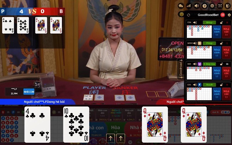 Baccarat game bài được yêu thích tại Casino Online 888B