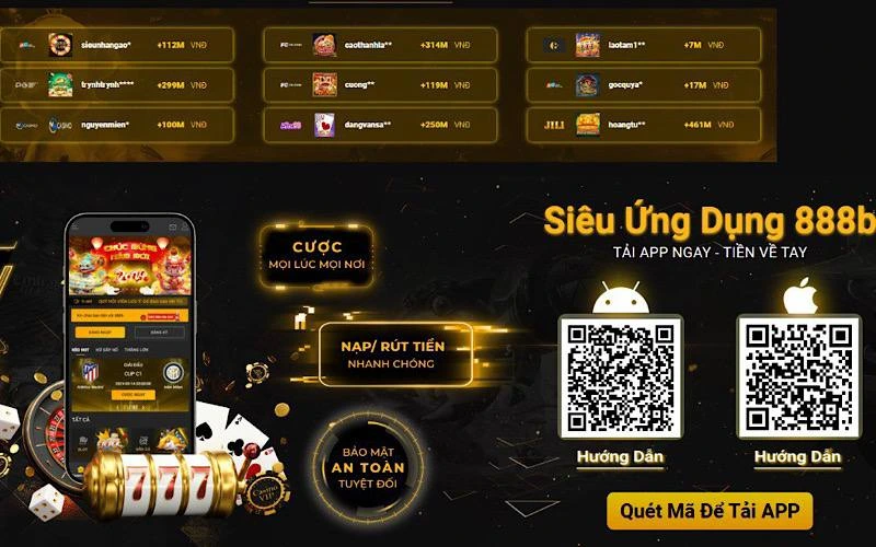 Kho game rộng lớn