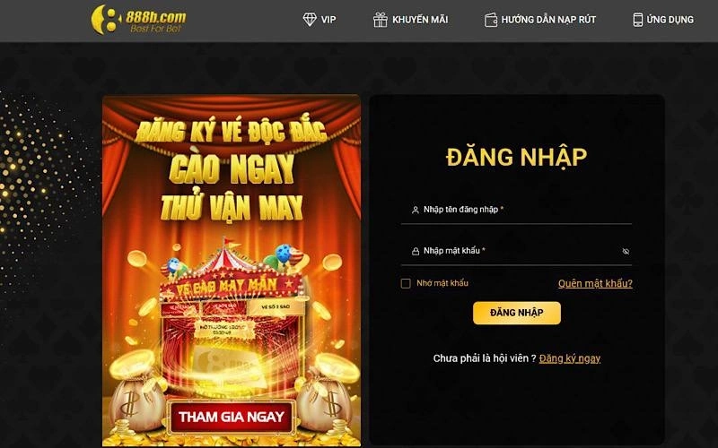 Quên mật khẩu 888B là gì?